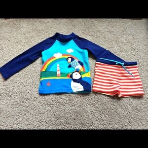 Mini Boden Baby Swim Set